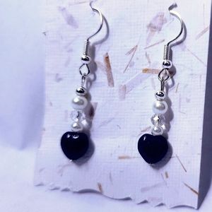 Handcrafted dangle earrings